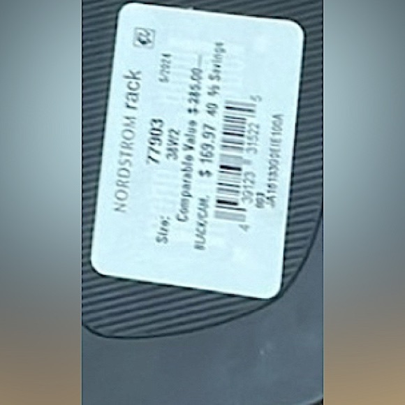 Love Moschino Sandals Black leather crossover pattern with buckle closure sz 38 - Picture 14 of 15